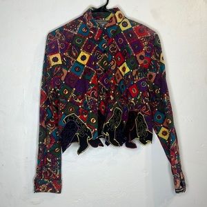 Vintage Rocky Mountain western shirt